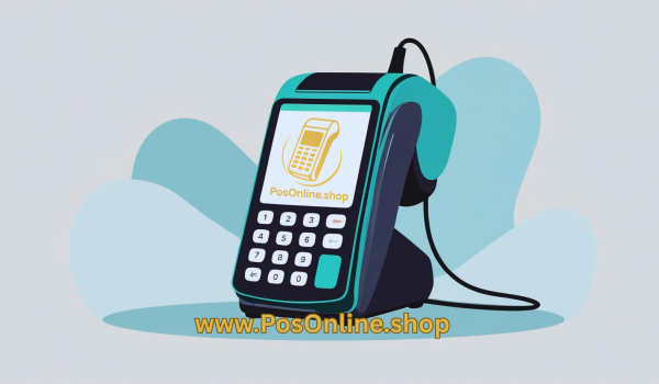 تصویر مینیمالیستی دستگاه کارتخوان در ایران، نمادی از تحول صنعت پرداخت الکترونیک از گذشته تا امروز